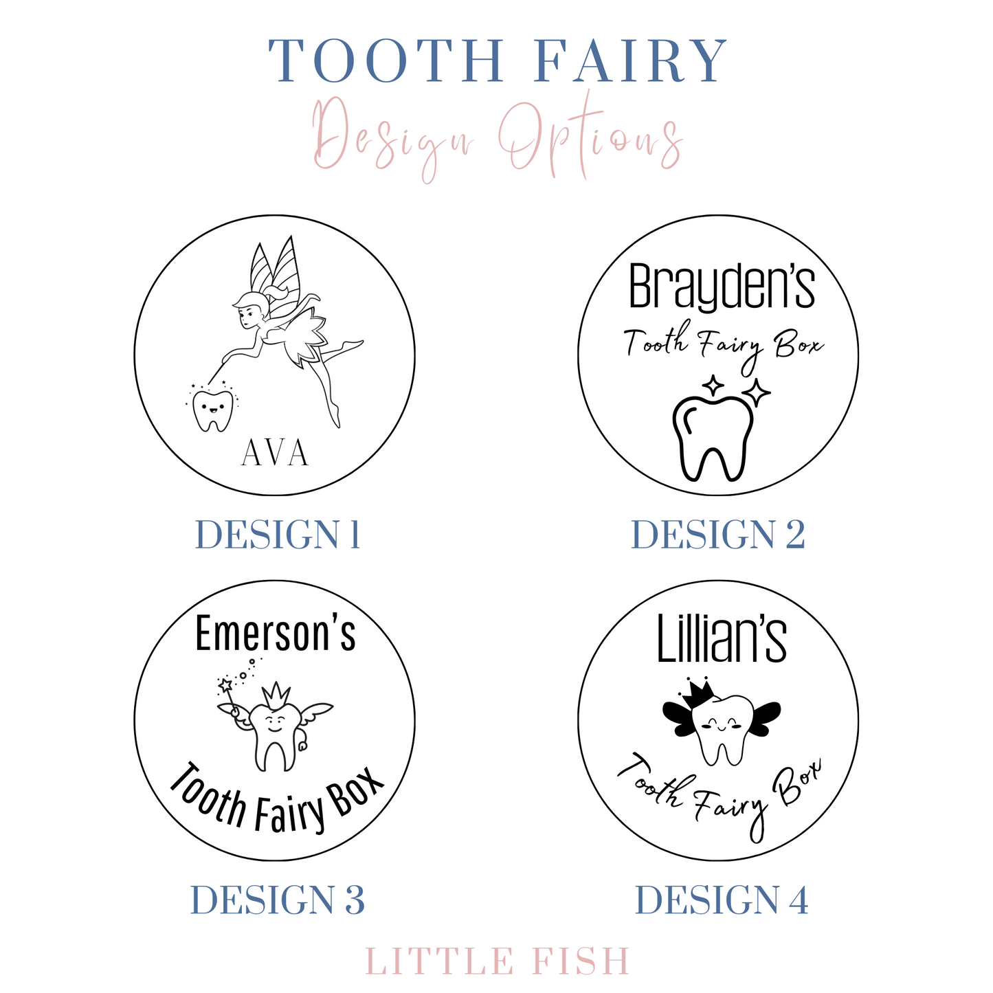 Personalized Tooth Fairy Box