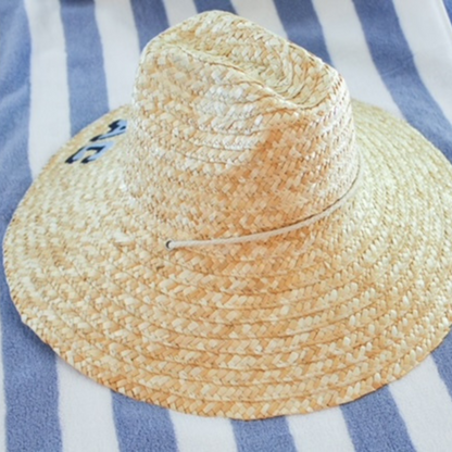 Personalized Straw Beachcomber Sun Hat | Adult