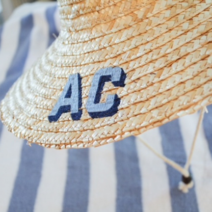 Personalized Straw Beachcomber Sun Hat | Adult