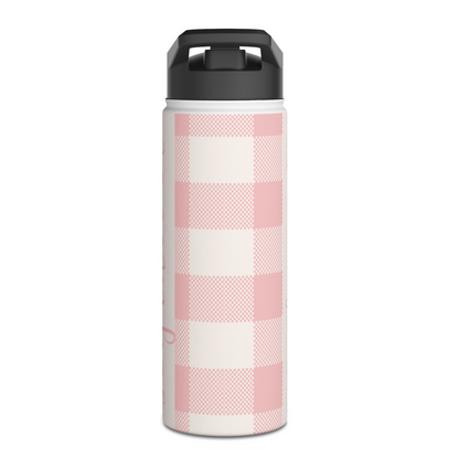 Bow Name Personalized Kids Water Bottle