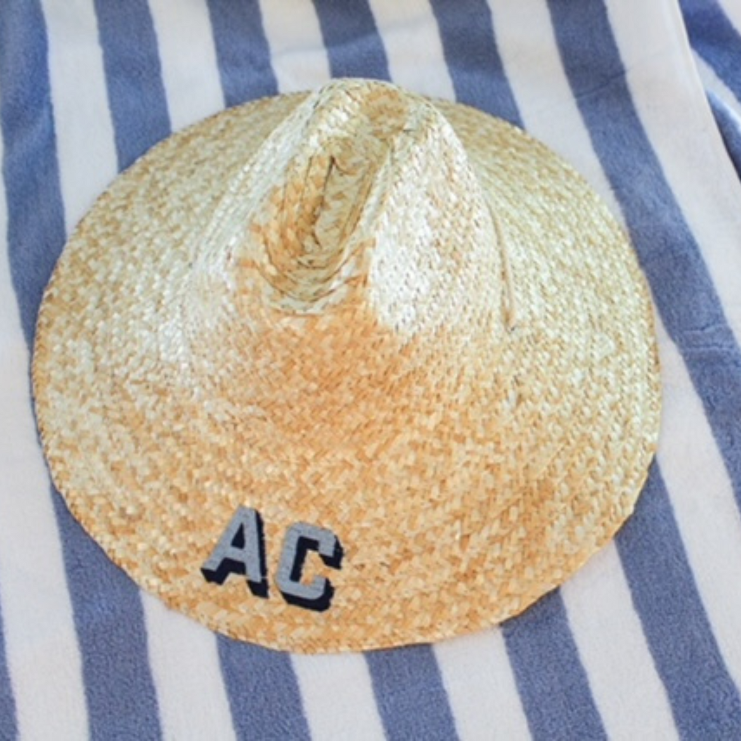 Personalized Straw Beachcomber Sun Hat | Adult