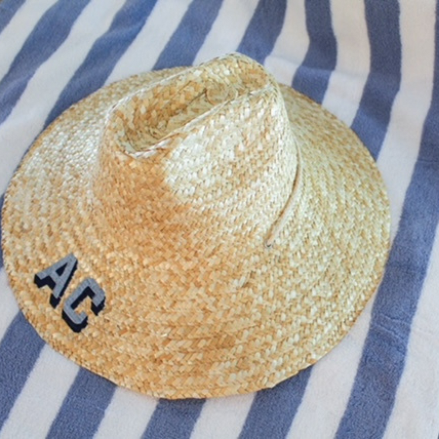 Personalized Straw Beachcomber Sun Hat | Adult