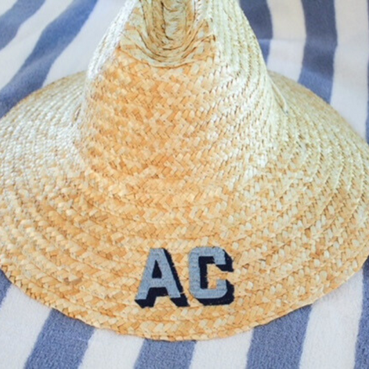 Personalized Straw Beachcomber Sun Hat | Adult