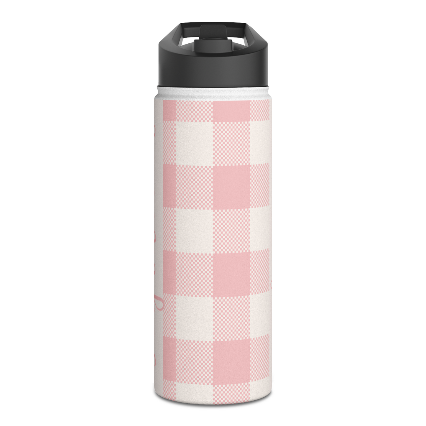 Bow Name Personalized Kids Water Bottle